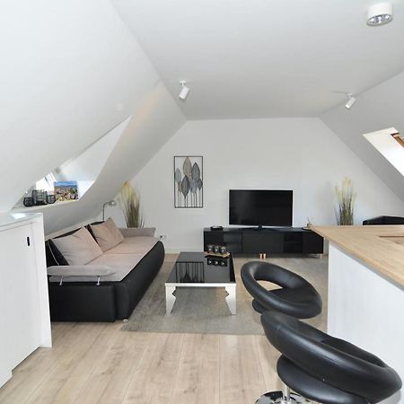 Attraktives Appartement Im Stadtzentrum Plauen Balkon Lift Extérieur photo